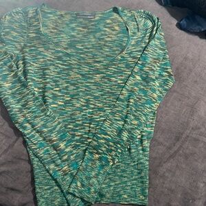 NWOT Anthropologie Zuzu Space-Dyed long sleeve Sweater